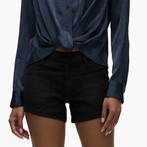 Hudson Jeans Mid-Rise Patch Pocket Shorts - Size 29